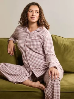 Maternity Gingham Pyjama Set*Jojo Maman Bébé Hot
