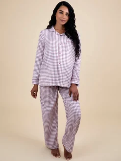 Maternity Gingham Pyjama Set*Jojo Maman Bébé Hot