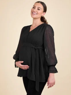Maternity Lace Trim Blouse*Jojo Maman Bébé Discount