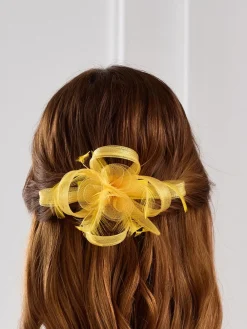 - Kleine leren fascinatorklem*Jon Richard Online