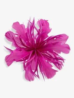 Fuchsia Statement Bloemen Clip Fascinator*Jon Richard Online