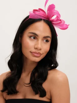 Fushia Medium Fascinator*Jon Richard Best
