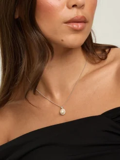 Plated and Cubic Zirconia Pearl Halo Box Set Gift Box*Jon Richard Best