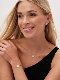 Tone Crystal Clover Trio Set*Jon Richard Hot