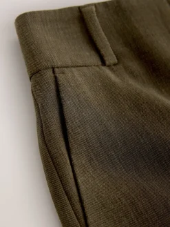 Kakigroen - Crosshatch Elastic Waist Wide Leg Trousers*Next Clearance