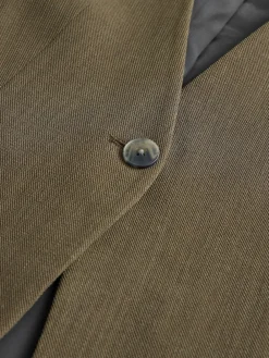 Kakigroen - Crosshatch Waistcoat Blazer*Next Sale