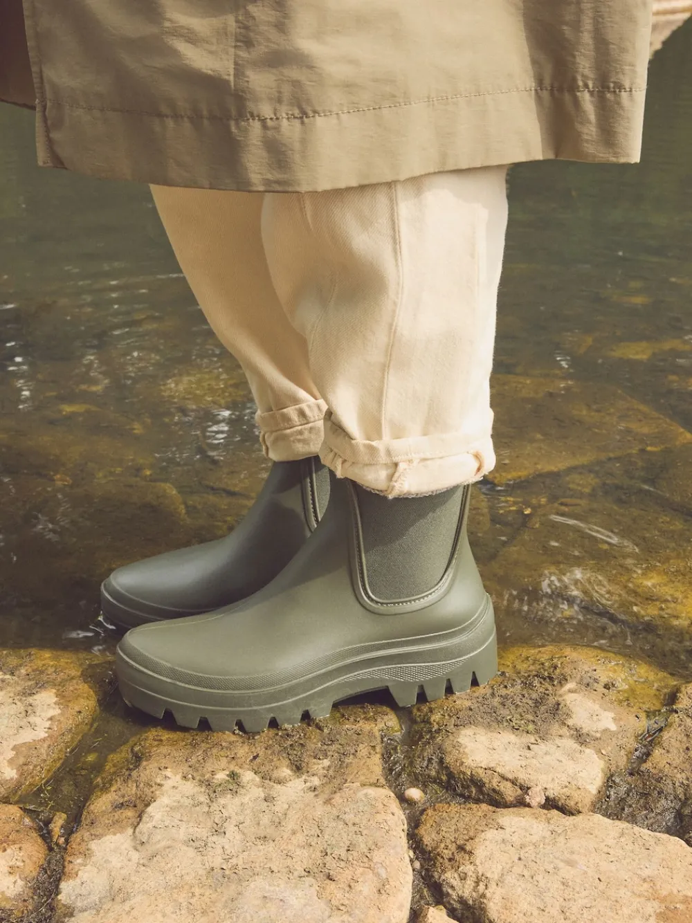 - Faux Fur Lined Chelsea Ankle Wellies*Next Hot