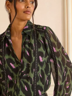 - overhemd met knopen en lange mouwen*Love & Roses Best