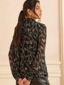 - overhemd met knopen en lange mouwen*Love & Roses Best