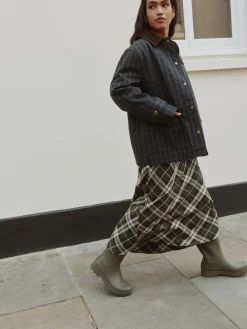 - Premium Faux Fur Lined Knee High Wellies*Next Hot