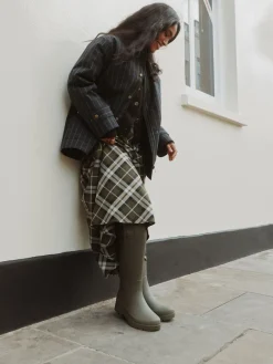 - Premium Faux Fur Lined Knee High Wellies*Next Hot