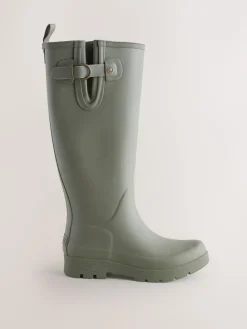 - Premium Faux Fur Lined Knee High Wellies*Next Hot