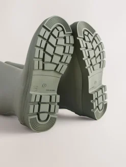 - Premium Faux Fur Lined Knee High Wellies*Next Hot