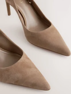 - Leren mid-court pumps*Next Sale