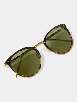 SANTORINI | Gradient Black Tortoiseshell Sunglasses*Katie Loxton
