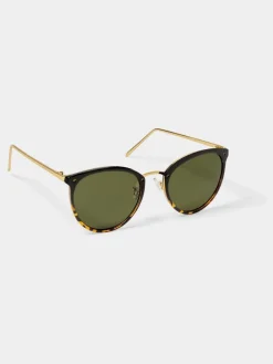 SANTORINI | Gradient Black Tortoiseshell Sunglasses*Katie Loxton