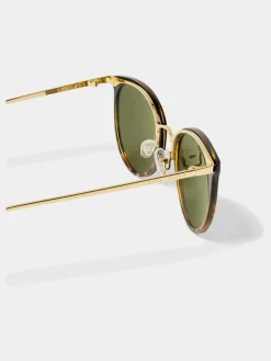 SANTORINI | Gradient Black Tortoiseshell Sunglasses*Katie Loxton