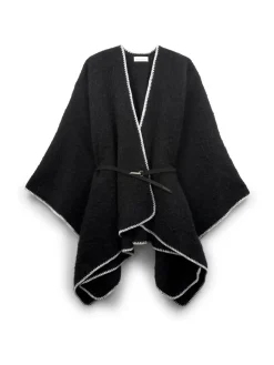 Whipstitch Cape With Belt*Katie Loxton New