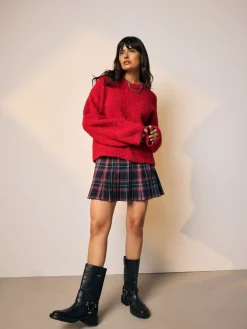 - Boucle Ronde hals Trui Met Wol*Next Sale