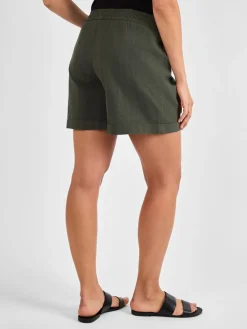 - zwangerschapsshort van een linnenmix*Jojo Maman Bébé Clearance