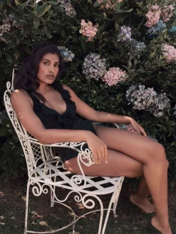 buikcorrigerend Broderie Zwempak*Laura Ashley Clearance