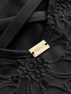 buikcorrigerend Broderie Zwempak*Laura Ashley Clearance