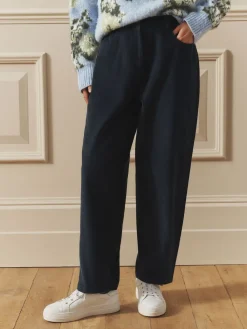 Cord Casual Slight Barrel Trousers*Laura Ashley Outlet