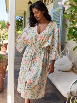 lichtgewicht seersucker kamerjas*Laura Ashley Online