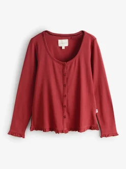 Pointelle jersey pyjama's met lange mouwen*Laura Ashley Best