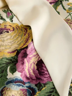 Uffington Roses longline badjas*Laura Ashley Hot