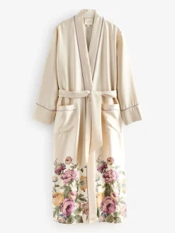 Uffington Roses longline badjas*Laura Ashley Hot