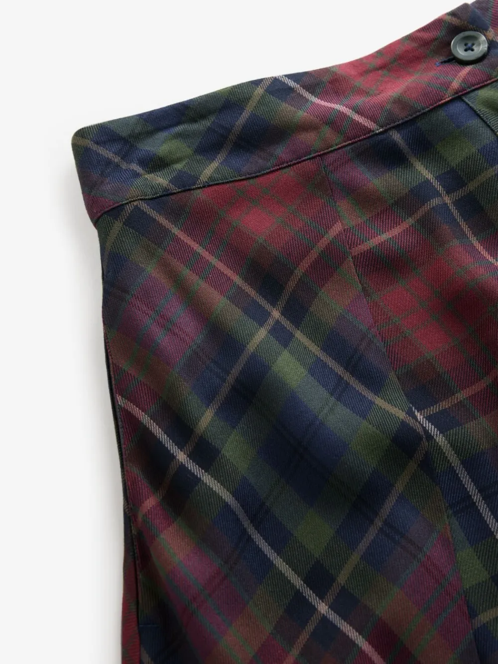 Viscose Check Co-ord Maxi Skirt*Laura Ashley Online