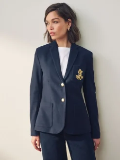 - Anfisa Bullion Jacquard Blazer*Lauren Ralph Lauren Hot