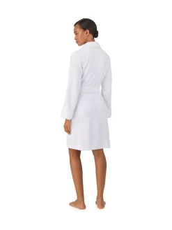 Chenille So Soft L/S Shawl Collar Short Robe*Lauren Ralph Lauren Discount