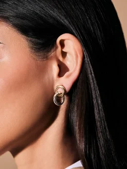 Circle Link Drop Earrings*Lauren Ralph Lauren