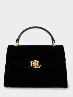 Farrah Velvet Small Satchel*Lauren Ralph Lauren New