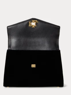 Farrah Velvet Small Satchel*Lauren Ralph Lauren New