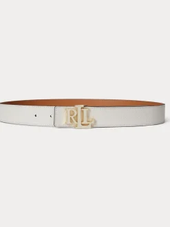 Leather Medium Reversible Belt*Lauren Ralph Lauren New