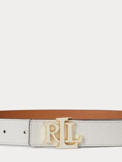 Leather Medium Reversible Belt*Lauren Ralph Lauren New