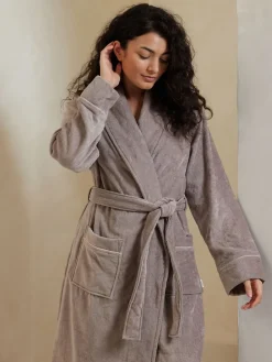 Licht beige - 100% Cotton Towelling Dressing Gown*Chelsea Peers Best