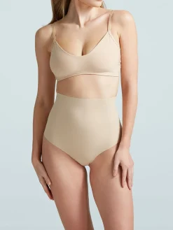 Licht beige - - Klassieke ondersteunende, vormgevende string*Commando Clearance