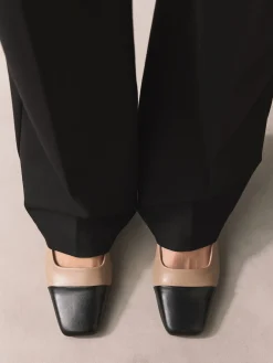 - Forever Comfort® Toe Cap Low Block Court Heels*Next Hot