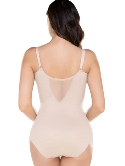 - Extra Stevige Sexy Transparante Vormgevende Beugel Bodybriefers*Miraclesuit Clearance