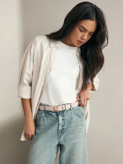 Licht beige - Normale PU-riem*Next Sale