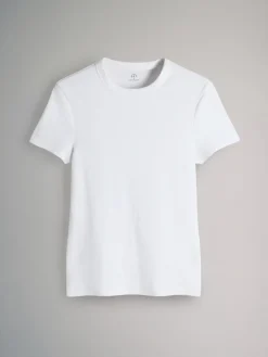 - 3 Pack Korte Mouw Geribd T-shirt*The Set Sale