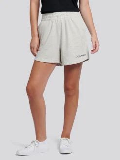 Lichtasgrijs gemêleerd - Stuckton LB Shorts*Jack Wills Outlet