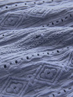 Lichtblauw - Broderie vakantieshorts*Next Discount