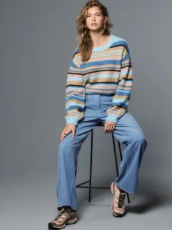 - Corduroy broek met wijde pijpen*Next Hot