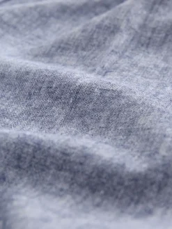 Lichtblauw - Stay Smart linnenrijke broek met bolvormige pijpen*Next Online