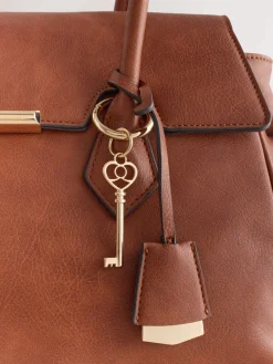 Lichtbruin - Draagtas met structuur*Next Clearance